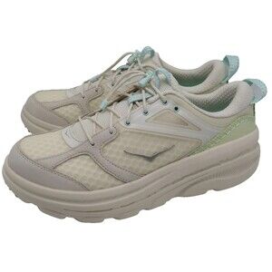 Hoka One One Women's Bondi B3LS Oat Milk Ivory Green Sneakers sz 11 NWOB $200